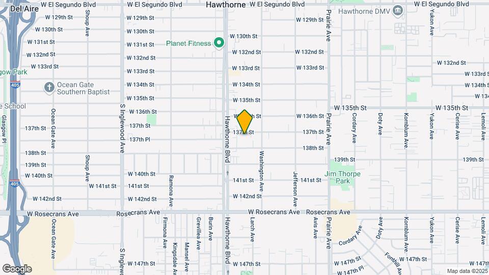 4360 W 137th St Map and Location Details