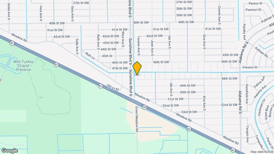 4702 Loraine Ave S Map and Location Details