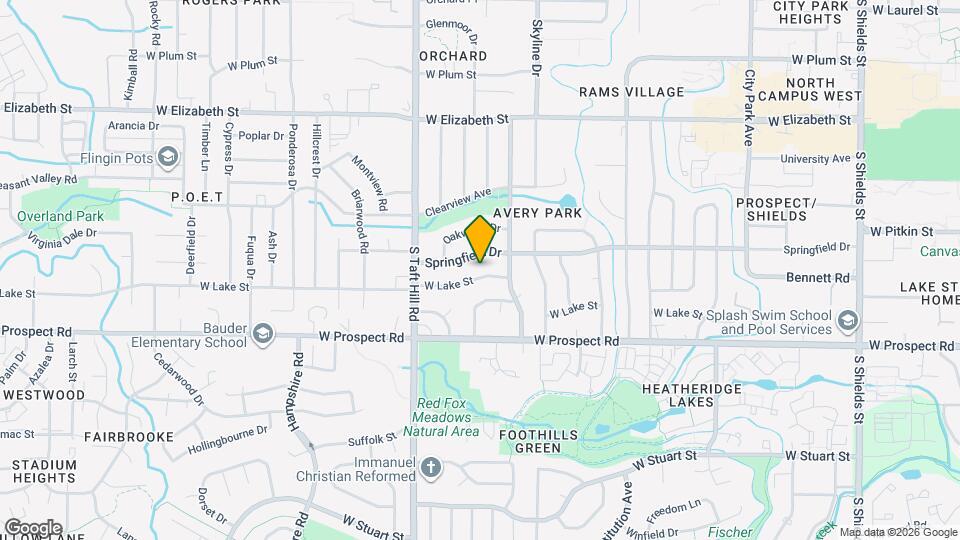 1916 W Lake St Map and Location Details