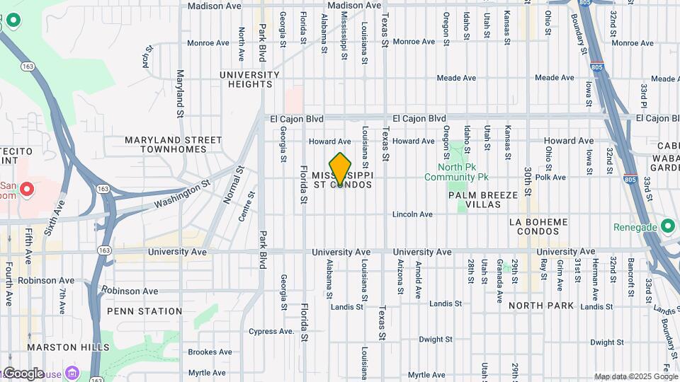 4062-4064 Mississippi St Mapa y Detalles de la Ubicación
