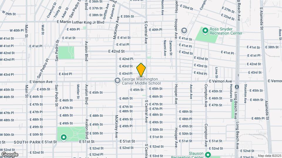 1047 Vernon Ave Mapa y Detalles de la Ubicación