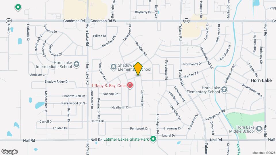 3565 Corsica Dr Map and Location Details