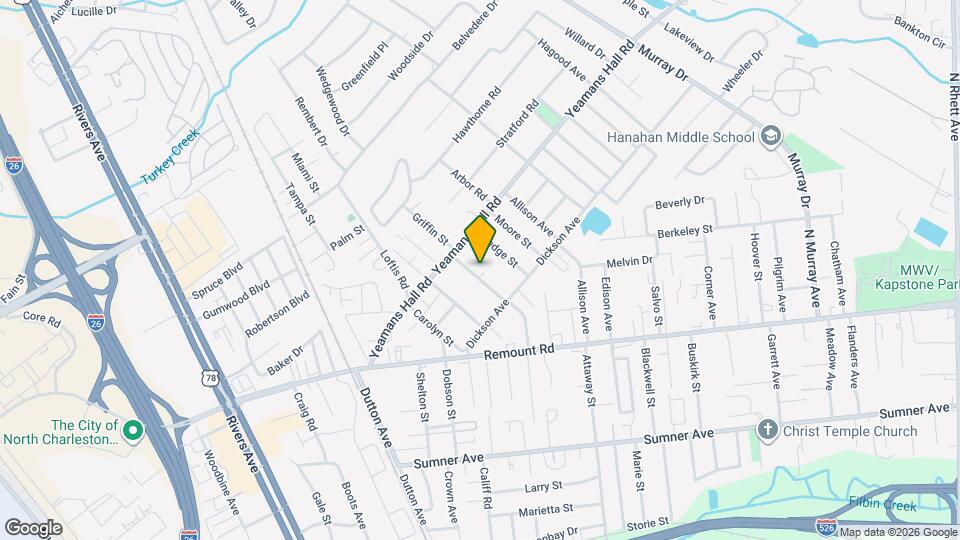 5816 Robinson St Mapa y Detalles de la Ubicación