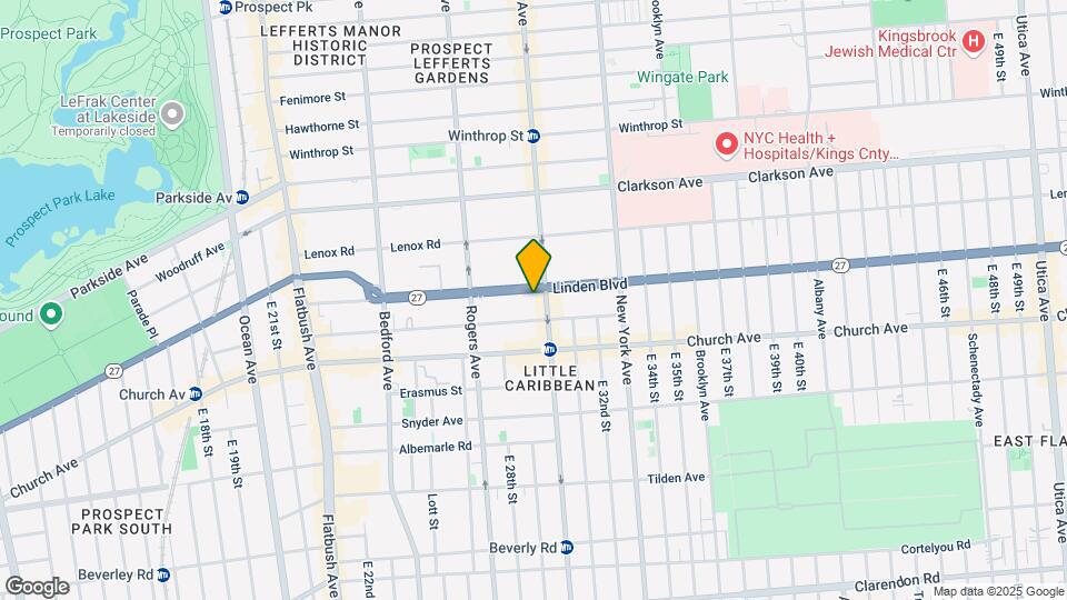 234 Linden Blvd Map and Location Details