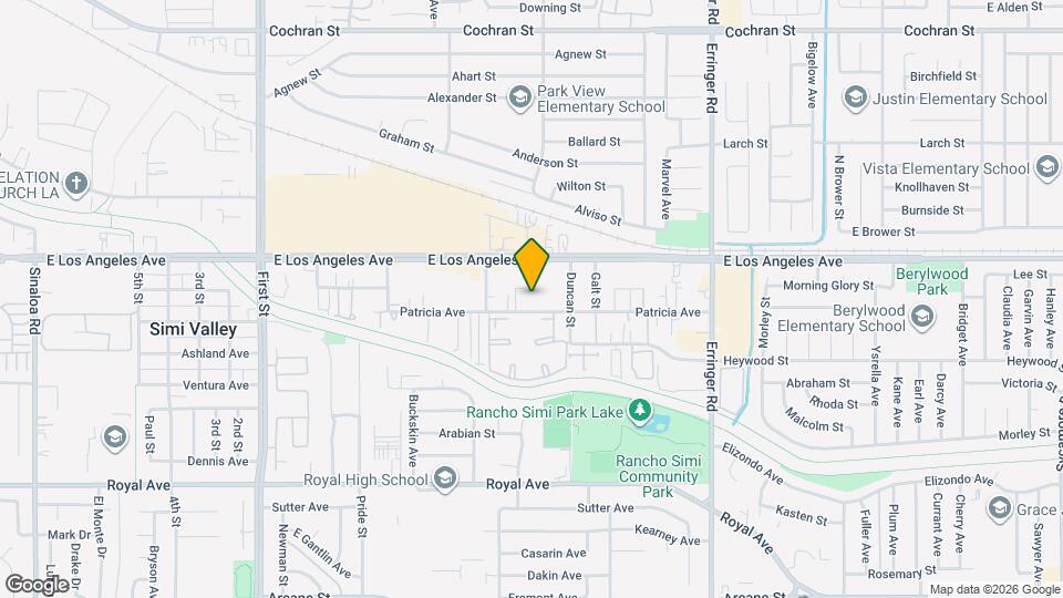 1535 Patricia Ave Map and Location Details