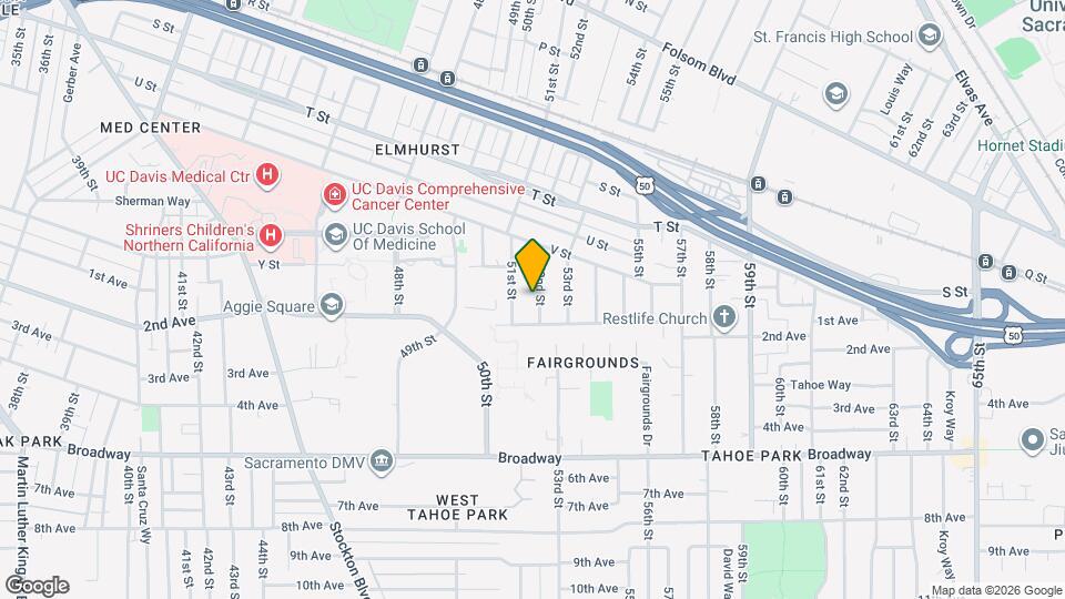2548 52nd St Map and Location Details