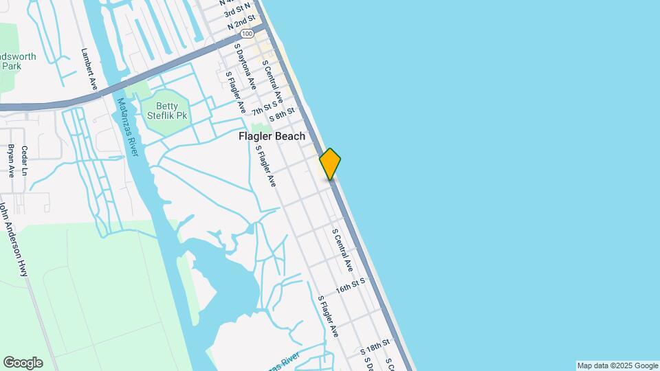 1244 S Ocean Shore Blvd Map and Location Details