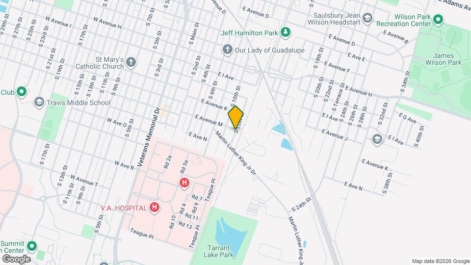 1020 S 12th St Map and Location Details