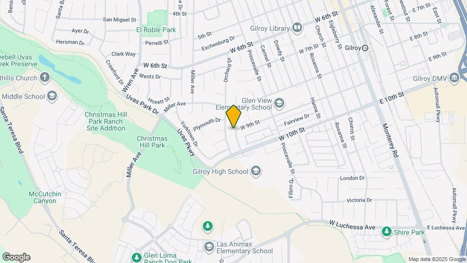 7085 Valley Forge Dr Map and Location Details