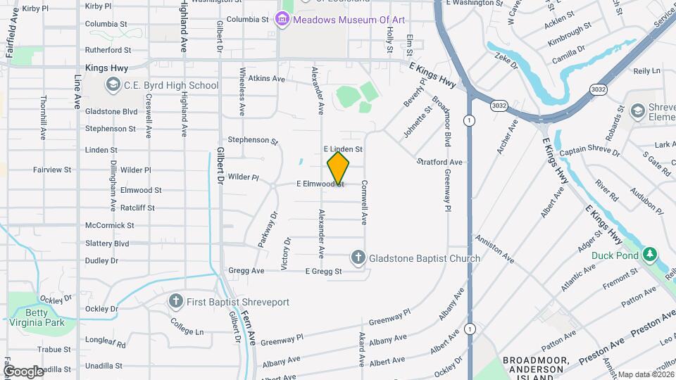 225 E Elmwood St Mapa y Detalles de la Ubicación