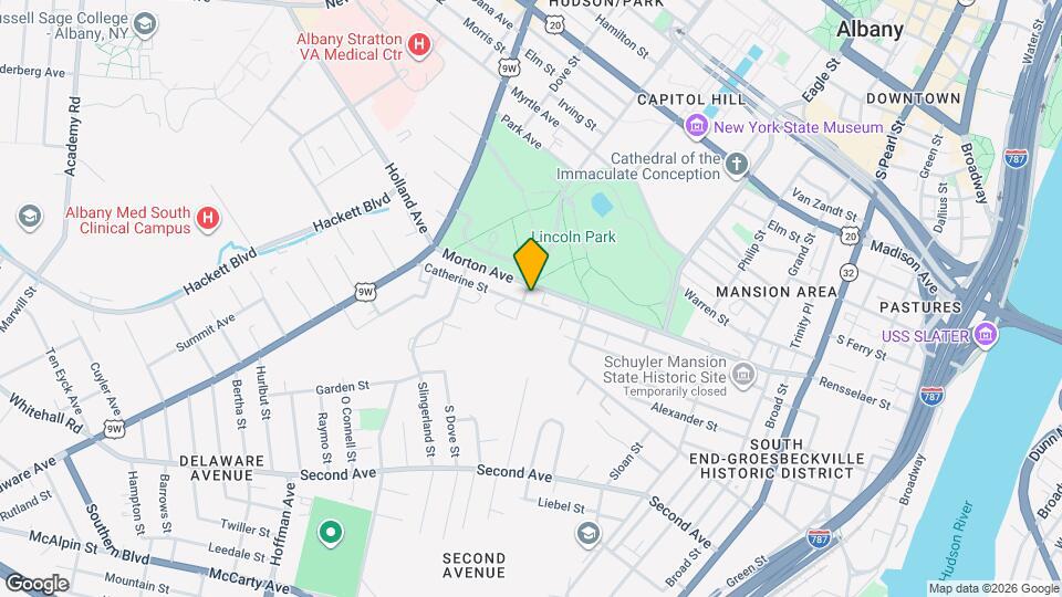 221 S Swan St Map and Location Details