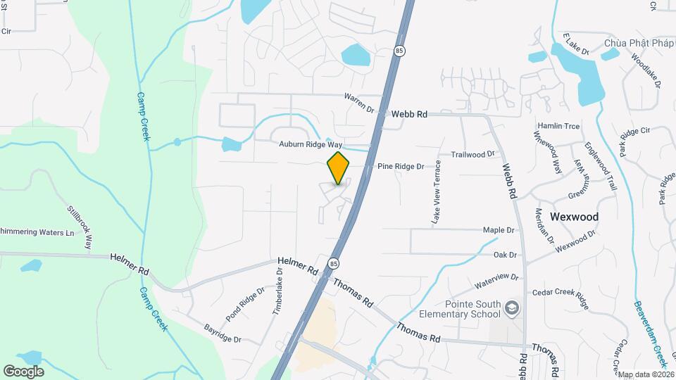 603 Chase Ridge Dr Map and Location Details