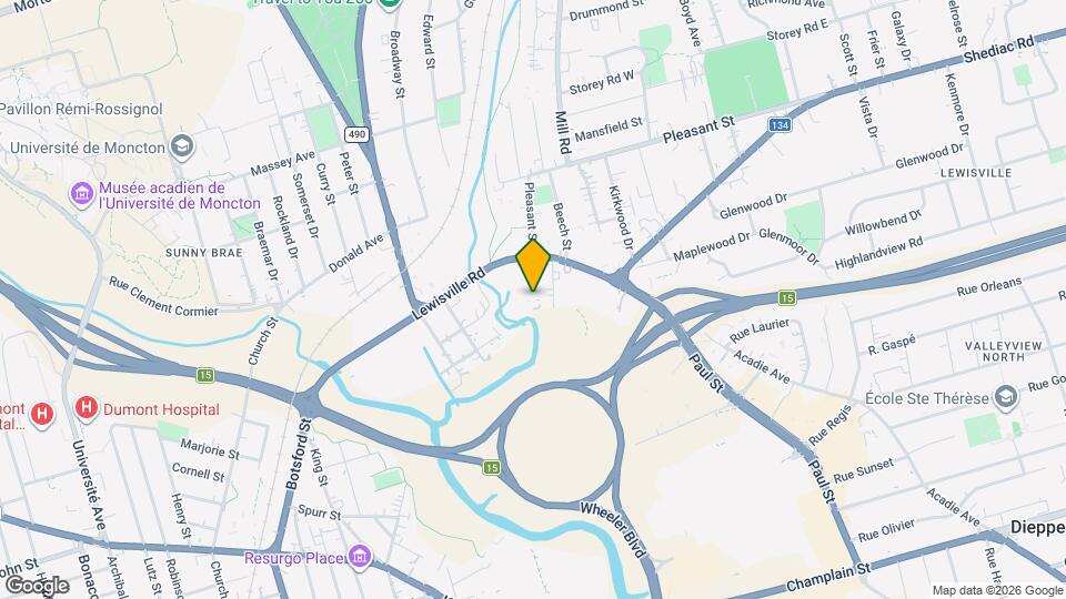 Lewisville Estates Map and Location Details