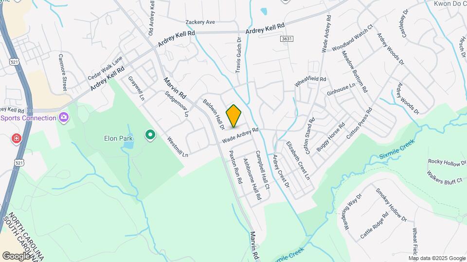 17444 Baldwin Hall Dr Map and Location Details