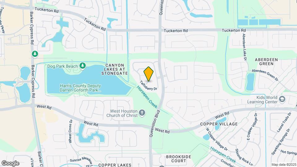16915 Melvin Oaks Ct Map and Location Details