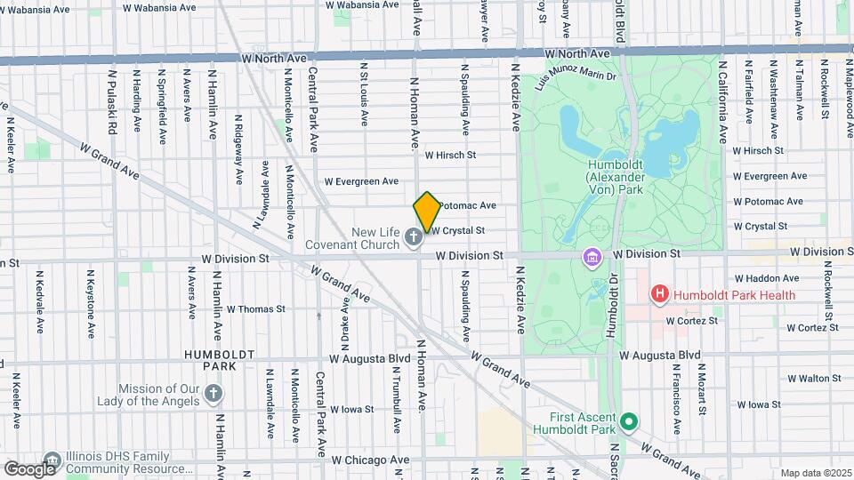 3351 W Crystal St, Unit 1 Mapa y Detalles de la Ubicación