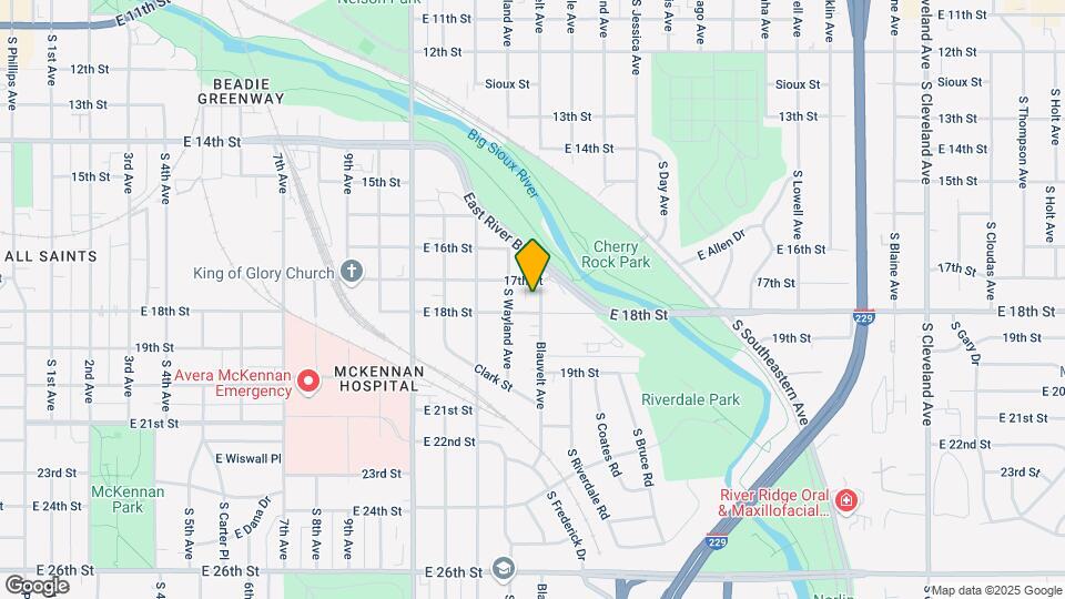 1013 S Blauvelt Ave Map and Location Details