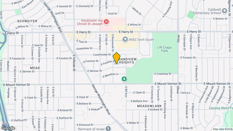 3810 E Skinner St Map and Location Details