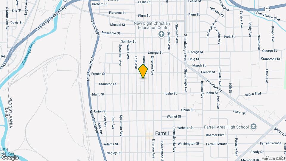 1038 Hamilton Ave Mapa y Detalles de la Ubicación