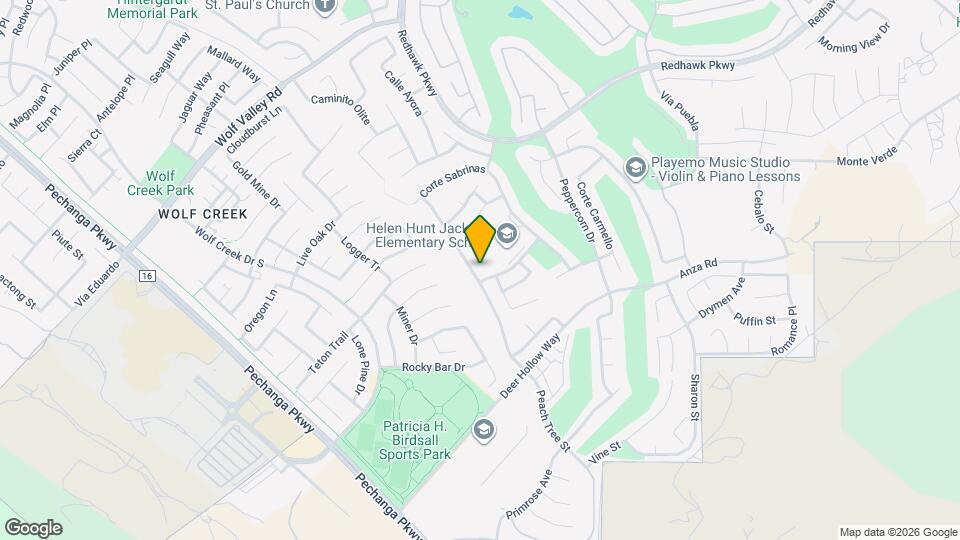 46076 Via La Colorada Map and Location Details