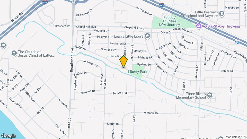 9316 Welsh Dr Map and Location Details