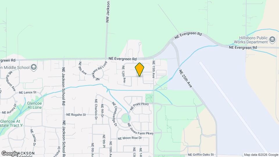 3174 NE 13th Pl Map and Location Details