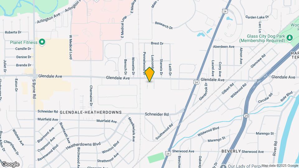 1521 Pennelwood Dr Map and Location Details