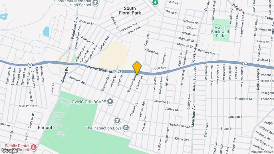 15 Belmont Blvd Map and Location Details