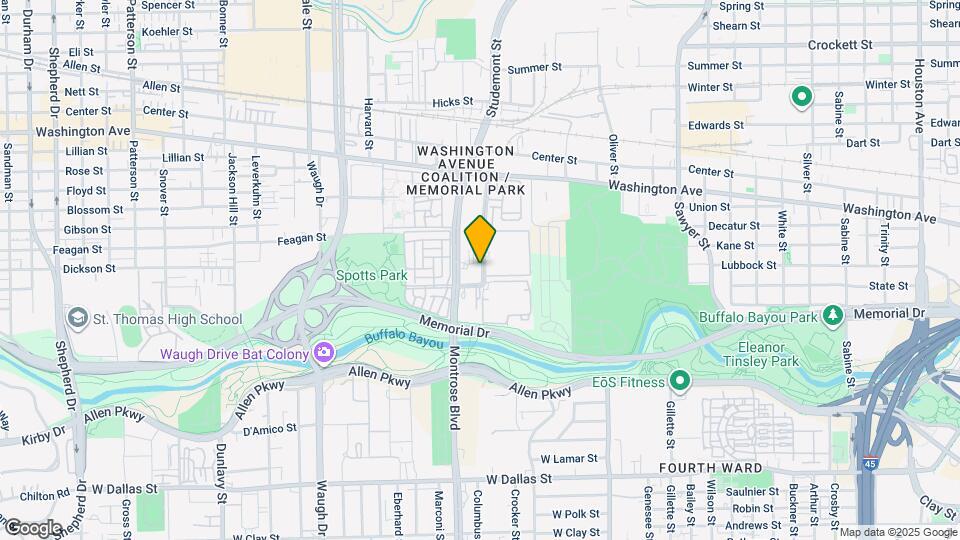 511 Memorial Heights Dr Map and Location Details