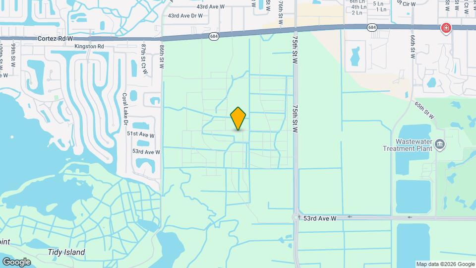 7910 Lake Flores Ave Map and Location Details