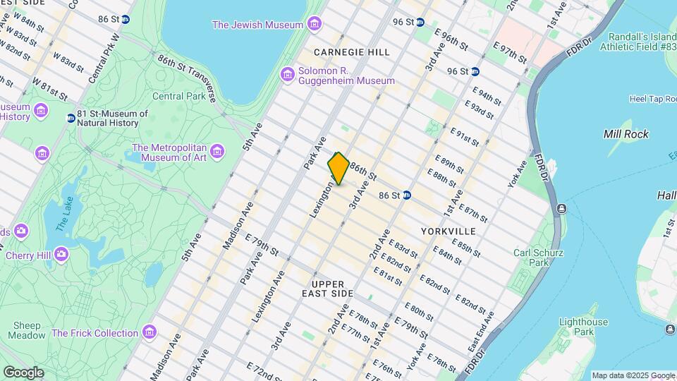 153-155 E 84th St Map and Location Details