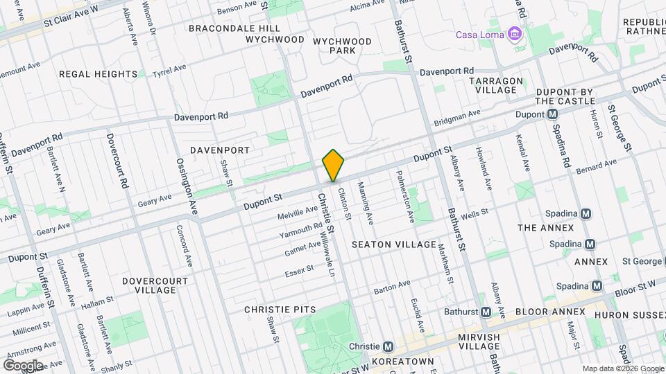 188-639 Dupont St Map and Location Details