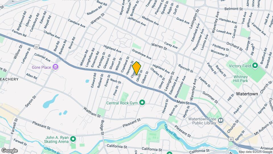 26 Olcott St, Unit 1 Map and Location Details
