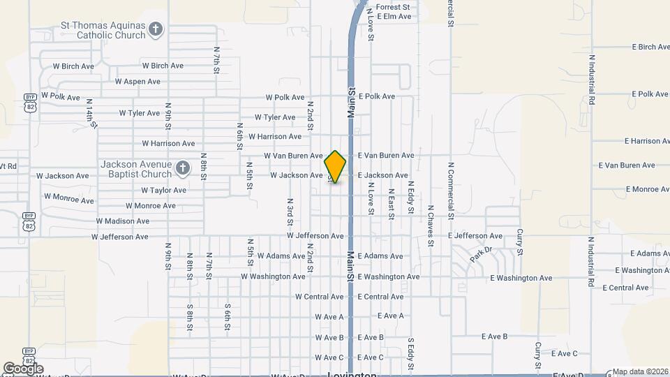 606 N 1st St Mapa y Detalles de la Ubicación
