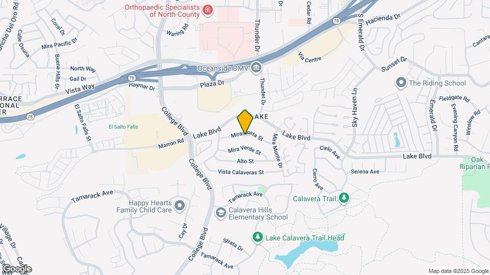 4043 Mira Costa St Map and Location Details