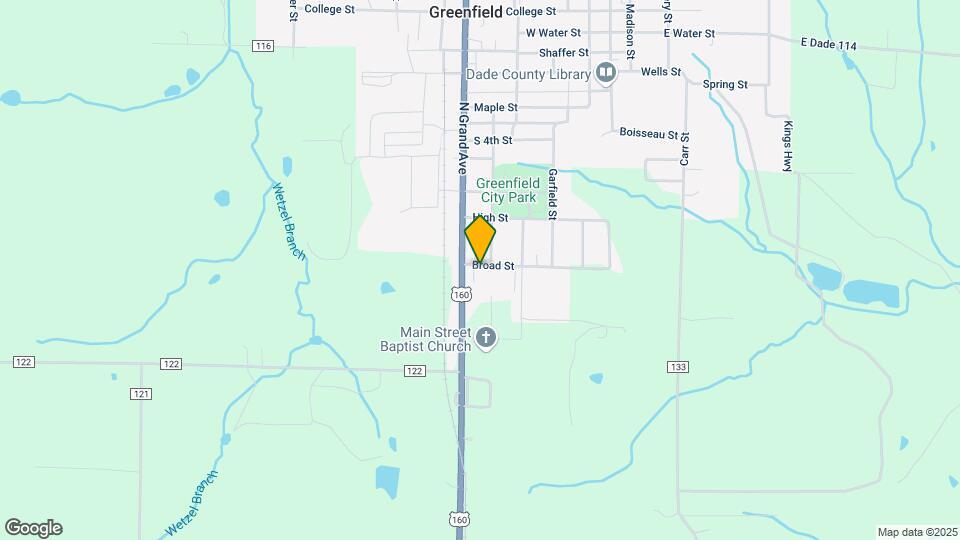 Greenfield Properties Mapa y Detalles de la Ubicación