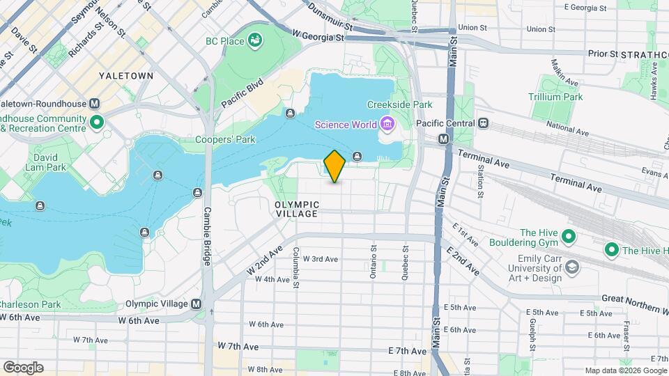 1625 Manitoba St Map and Location Details