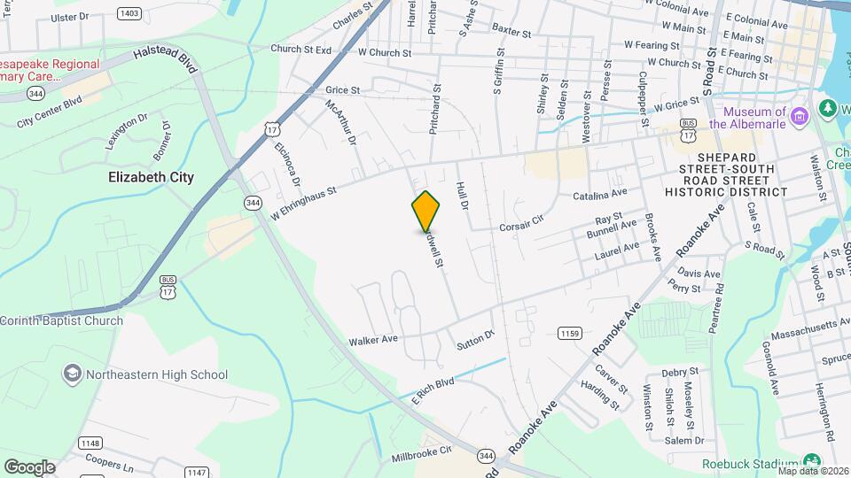 603 Cardwell St Map and Location Details