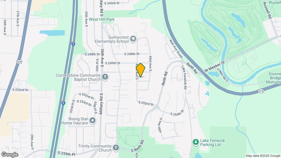 4212 S 251st St Map and Location Details