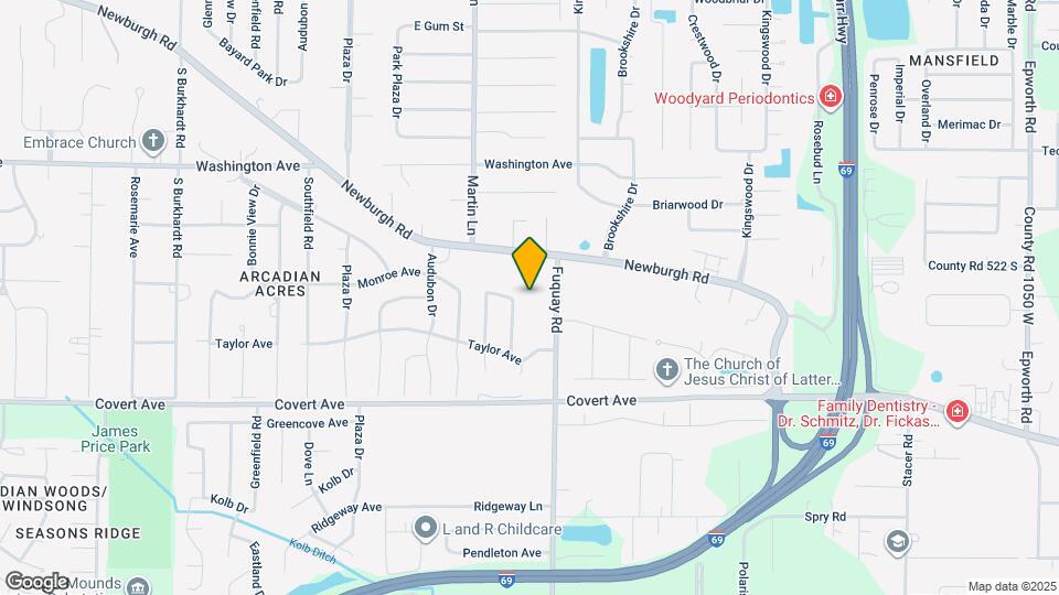 1401 Fuquay Rd Map and Location Details