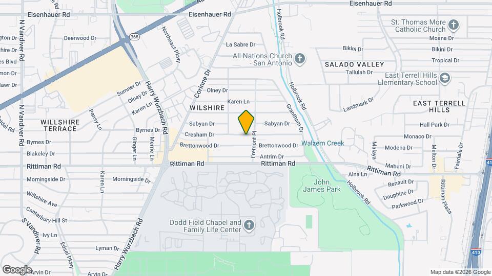 258 Cresham Dr Map and Location Details