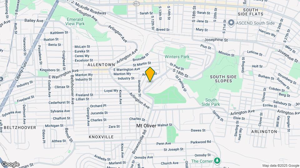 2658 S 18th St Map and Location Details