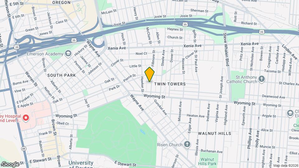 239 Fillmore St Map and Location Details