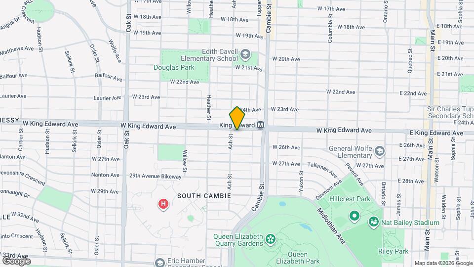582 King Edward Av W Map and Location Details