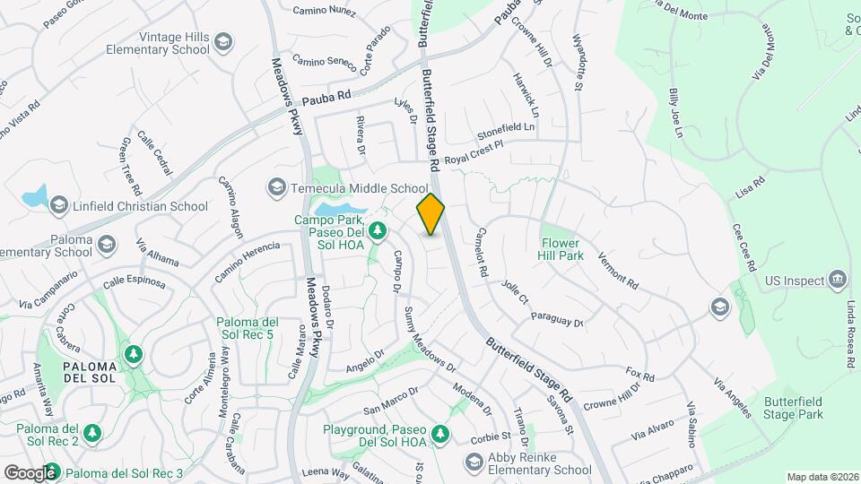 42912 Beamer Ct Map and Location Details