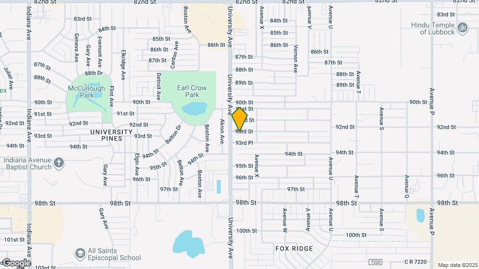 2411 93rd St Map and Location Details
