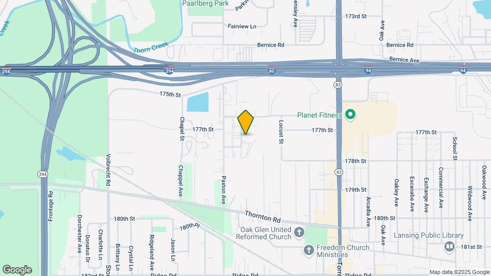 17745 Rosewood Dr Map and Location Details