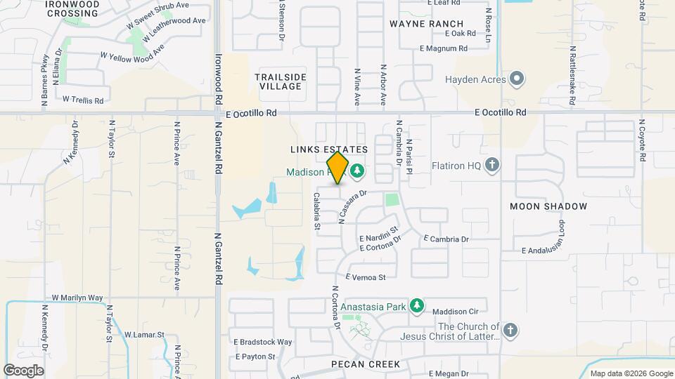 873 E Geona St Mapa y Detalles de la Ubicación