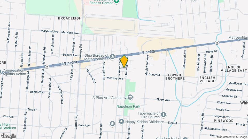 31-81 S Napoleon Ave Map and Location Details