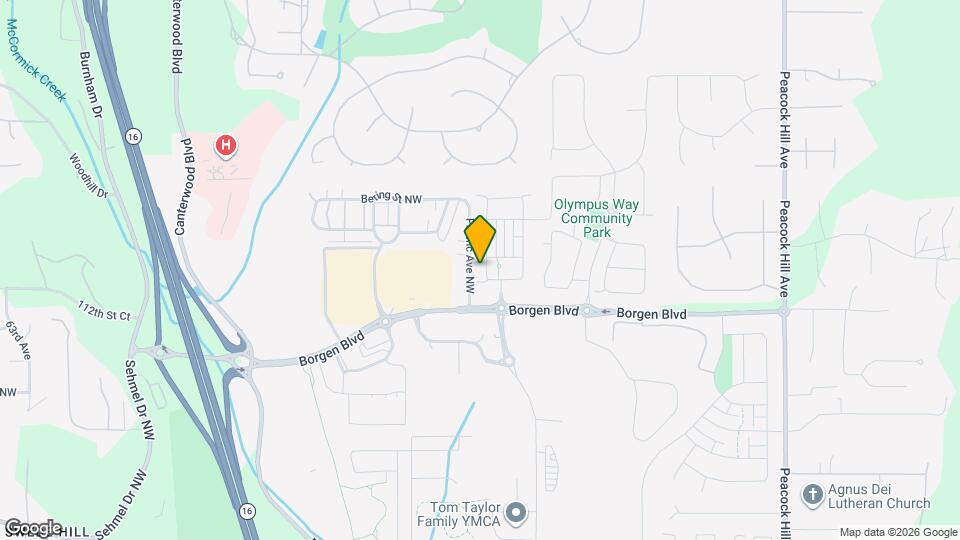 11218 Borgen Loop NW Mapa y Detalles de la Ubicación